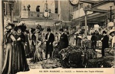 CPA AK PARIS 7e Au Bon Marché