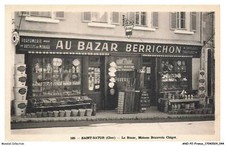 ANOP2-0112-18 - SAINT-SATUR - cher - le bazar - maison beauvois chigot