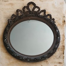 Miroir Ancien Ovale Style