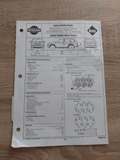 Nissan Terrano V6 3.0 i 2960 Injection Essence Fiche Technique Reglatech 6 Pages