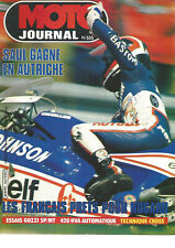 MOTO JOURNAL N°555 GUZZI SP/MT / 420 HVA AUTOMATIQUE / TECHN. CROSS / SAUL