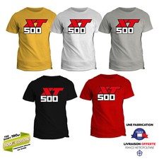 Tee shirt réédition 80's pour fan de YAMAHA 500XT Motorcycles vintage