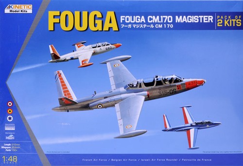 Fouga 170 magister - fouga, kits)