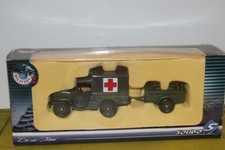 solido Dodge 4 x4 Sanitaire+remorque accessoires dans sa boîte d'origine