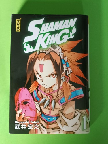 Livre manga shaman king tome - livre,
