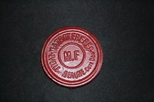 ancienne plaque cachet taxe