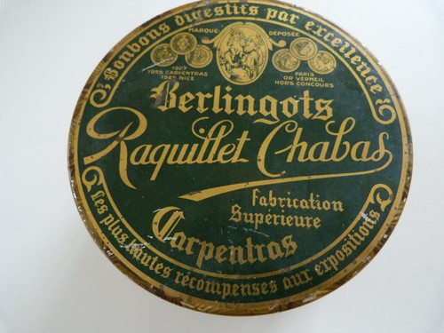 Boite fer berlingots - fer,