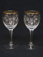 Anciens verres verre gravé - 2,