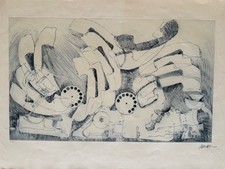 Lithographie « les téléphones » de Arman 