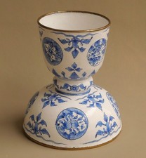 Bougeoir - Émaux sur cuivre