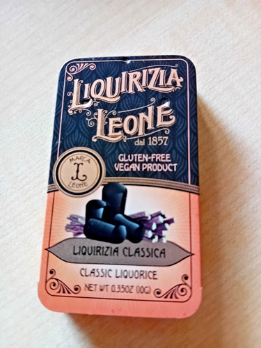 Boîte réglisse vintage - boîte,