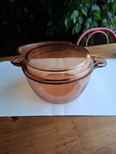 Cocotte Ronde en verre fumé