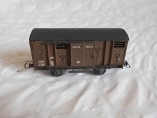 VB HO scale models cattle wagon with sliding door SNCF 1960s French railways