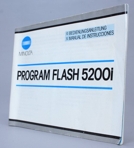 Minolta program flash - minolta,