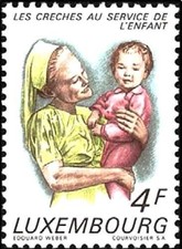 Timbre Enfance Luxembourg 815