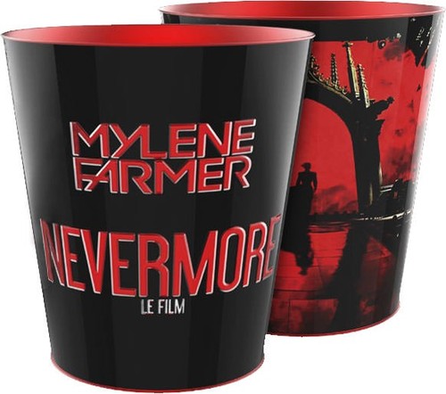 Seau métal nevermore mylene