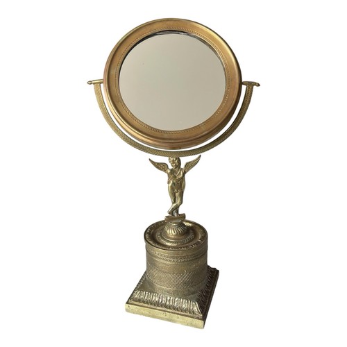 Miroir coiffeuse bronze - miroir, en