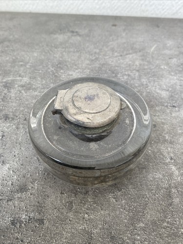 Ancien encrier verre - en,