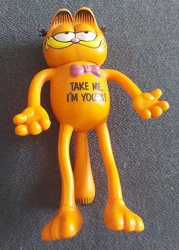 Figurine flexible garfield - figurine,