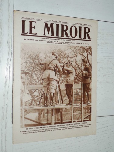 Miroir 1915 guerre 14 18 - 1915, 14-18