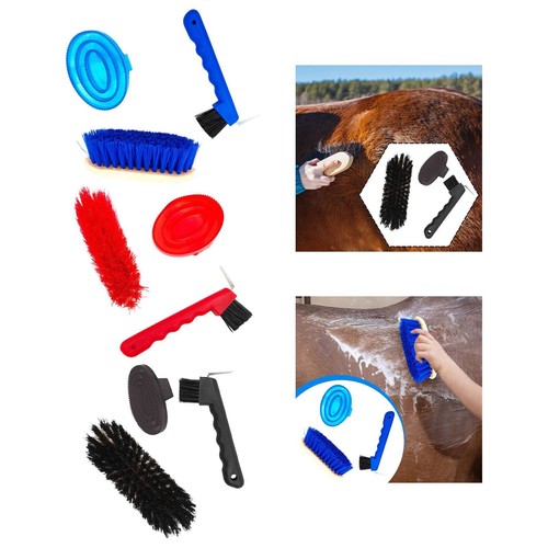Kit pansage pour chevaux 3 - pour,