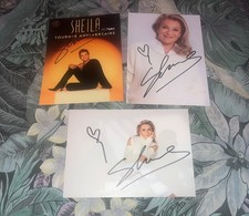 lot de 3 photos cartonnées