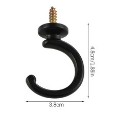 Lot de 6 crochets muraux