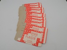 Plaisir D'Offrir - Boite Pour Machine Tirette Forain - Lot 10 Boites Neuves