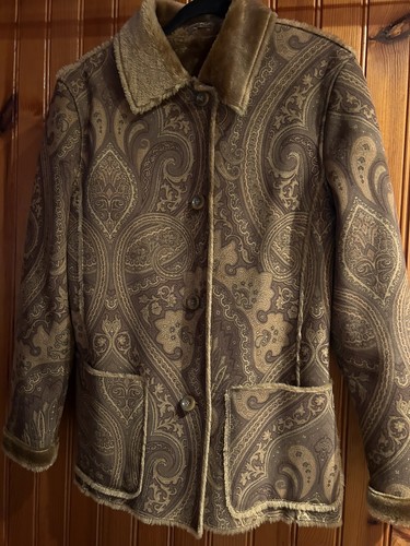 Veste femme vintage suédine - veste,