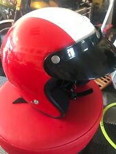 Casque jet vintage  marque IXS avec sa housse