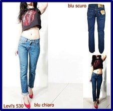 Jean Levis 530 Femme Levi's Taille Basse Jambe Droite Vintage Boyfriend 40 42 44