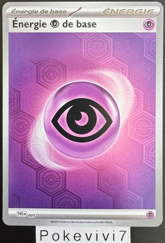 Carte pokemon energie psy - carte,