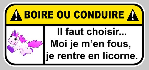 Licorne danger jdm - danger, humour