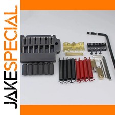 JakeSpecial – Black 6-String Headless Guitar Bridge Tailpiece WT002