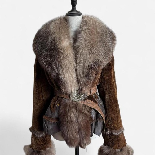 Manteau femme fourrure de - manteau, en