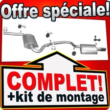 Échappement pour AUDI A4 (B6)