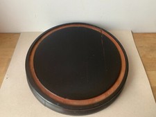 ancien support rond en bois