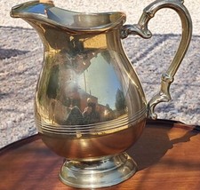 PICHET Ancien Métal Doré 21 Cm A NETTOYER  Rare Décor art de la table collection