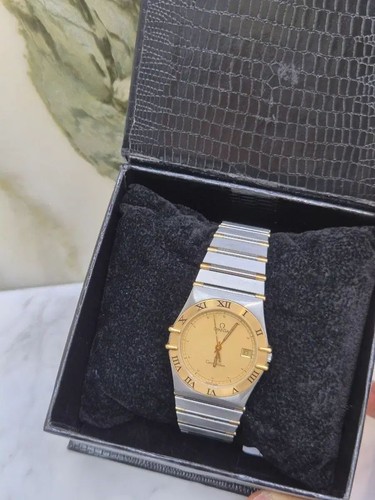 Montre bicolore omega - montre,