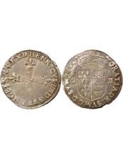 France Béarn, Henri IV - 1/4 Ecu Argent - 1604 Pau