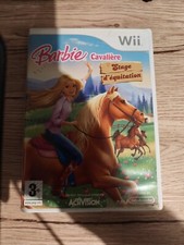 Barbie Cavalière Stage D'équitation Nintendo Jeu Nintendo Wii FR Complet