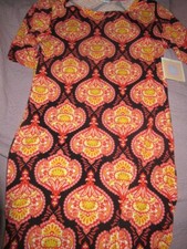 nwt LulaRoe black orange
