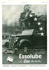 Publicité ancienne huile