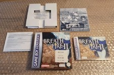 Breath of fire 2 EUR/FRA notice - Gameboy Advance GBA SANS LE JEU 100% OFFICIEL 