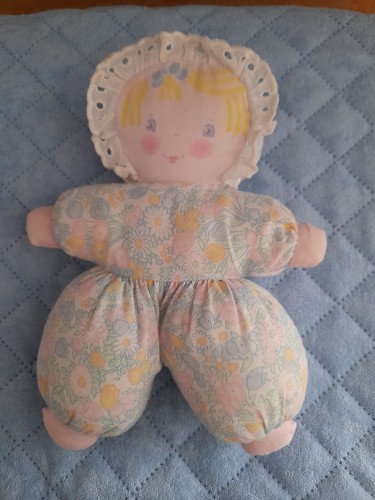 Doudou poupée chiffon - poupée,