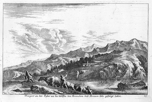 1680 roma tiber remus et - tiber,