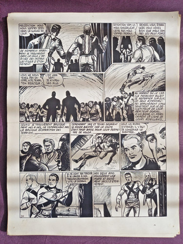 Planche originale raoul - originale,