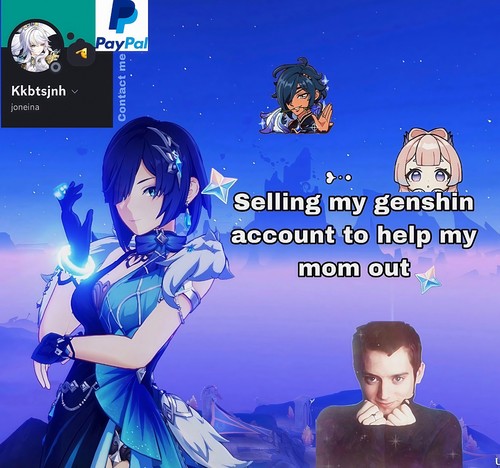 Genshin impact account ar - impact, eu
