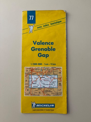 Ancienne carte michelin 77 - ancienne,