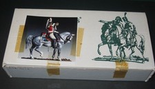 METAL MODELES LEIBOVITZ   PLOMB 1/32 TROMPETTE CUIRASSIER 1ER EMPIRE  le cimier